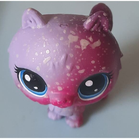 Littlest Pet Shop Cosmic Meridian Flufftail Cat 3-30 Hasbro LPS Galaxy Stars - Picture 1 of 5